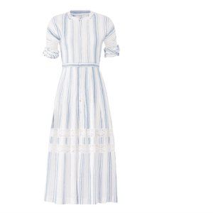 LoveShackFancy Striped Eden Dress